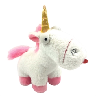 MINIONS SO FLUFFY UNICORN PLUCHE WIT 19,8X7,4X15,2 CM